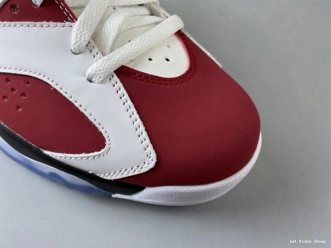 1st Kicks JORDAN RETRO AIR 6 2014 384664-160 'CARMINE' 0727